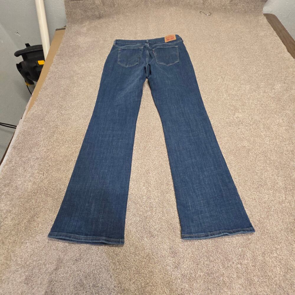 Levis Classic Bootcut Jeans 8 Medium wash Stretch Mid Rise rodeo western cowgirl